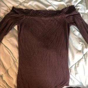 Off the shoulder bodysuit